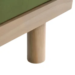 Timber Fern Green Velvet Sofa, Large 3-Seater Chaise Sofa Left Hand 26 Timber Fern Green Velvet Sofa, Large 3-Seater Chaise Sofa Left Hand -Best Furniture Shop GCSF 2402 MOSS VEL detail3