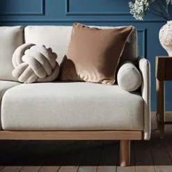 Timber Oatmeal Fabric Sofa, Large 3-Seater Chaise Sofa Left Hand 17 Timber Oatmeal Fabric Sofa, Large 3-Seater Chaise Sofa Left Hand -Best Furniture Shop GCSF 2402 OAT FAB LEFT scene3