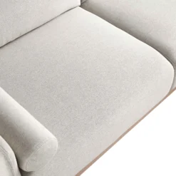 Timber Oatmeal Fabric Sofa, Large 3-Seater Chaise Sofa Left Hand 26 Timber Oatmeal Fabric Sofa, Large 3-Seater Chaise Sofa Left Hand -Best Furniture Shop GCSF 2402 OAT FAB detail2