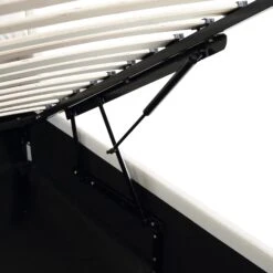 Hadley Champagne Velvet Ottoman Storage Bed -Best Furniture Shop JAH 010 CHAMPVEL detail3