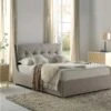 Hadley Stone Fabric Ottoman Storage Bed