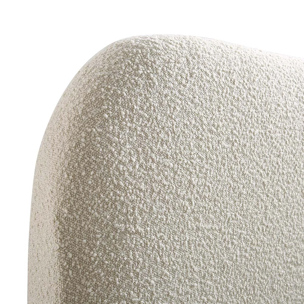 Egerie Curved Headboard Beige Boucle Ottoman Storage Bed 14 Egerie Curved Headboard Beige Boucle Ottoman Storage Bed - Image 14