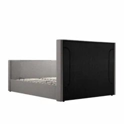 Wilton Grey Fabric Ottoman TV Bed -Best Furniture Shop JAH 015 GREY FAB WB7