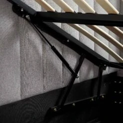 Wilton Grey Fabric Ottoman TV Bed -Best Furniture Shop JAH 015 GREY FAB detail5