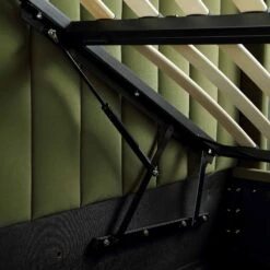 Wilton Moss Green Velvet Ottoman TV Bed -Best Furniture Shop JAH 015 MOSS VEL detail6