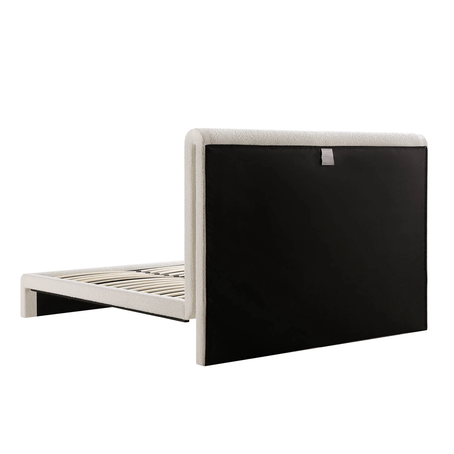 Hampstead Ecru Boucle Curved Bed 9 Hampstead Ecru Boucle Curved Bed - Image 9