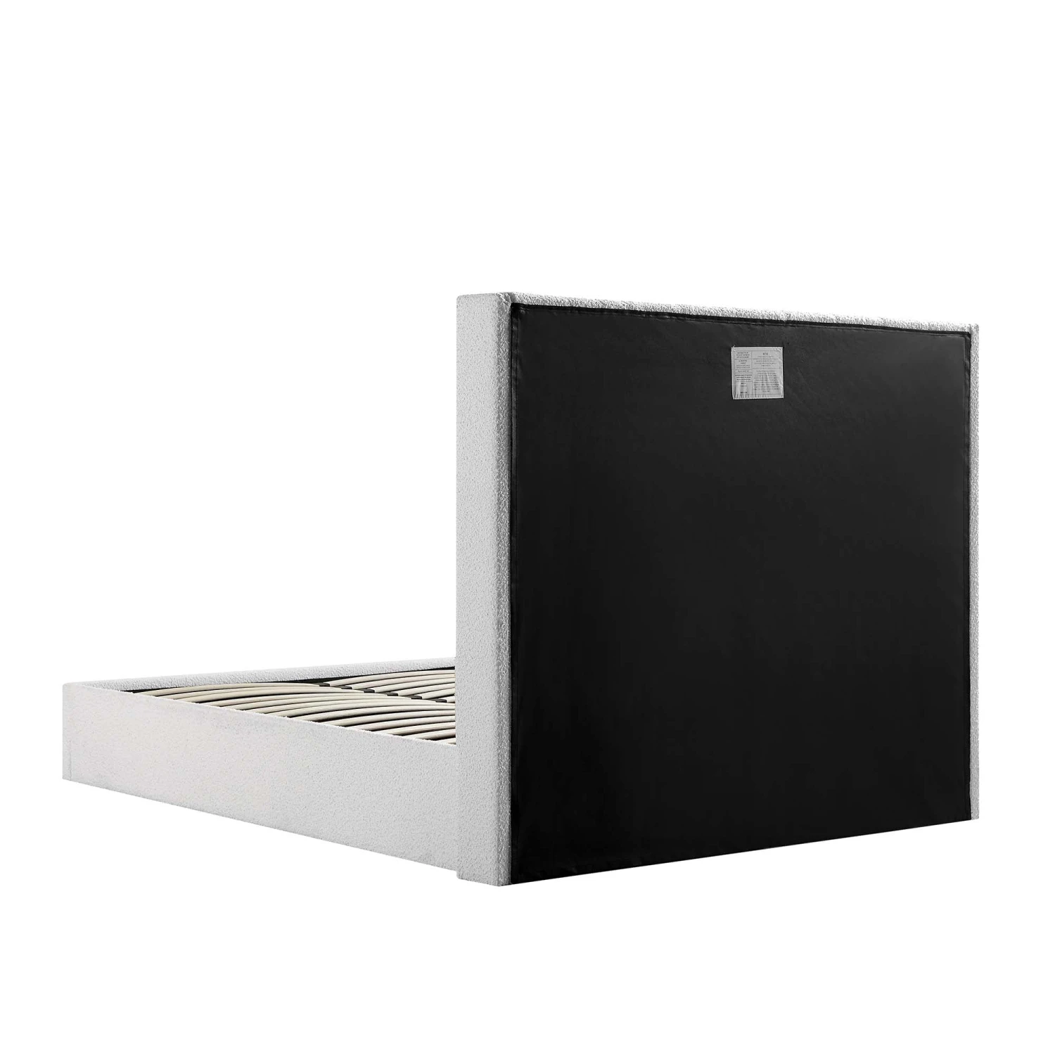 Wilton White Boucle Ottoman Storage Bed 11 Wilton White Boucle Ottoman Storage Bed - Image 11