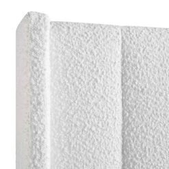 Wilton White Boucle Ottoman Storage Bed 25 Wilton White Boucle Ottoman Storage Bed -Best Furniture Shop JAH 017 ECRU BOU detail2