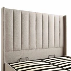 Wilton Warm Stone Fabric Ottoman Storage Bed 25 Wilton Warm Stone Fabric Ottoman Storage Bed -Best Furniture Shop JAH 017 SAND FAB detail1 c810b964 90a9 4051 865d 496b3b5c5128