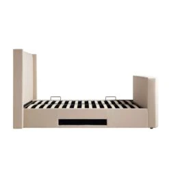 Wilton Champagne Velvet Ottoman TV Bed -Best Furniture Shop JAH 017 STONE VEL WB6 b3c6f1b9 046e 492c 835a 3525650e8970