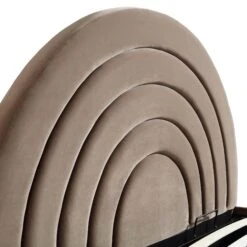 Archer Mink Velvet Ottoman Storage Bed -Best Furniture Shop JAH 09 MINKVEL detail1