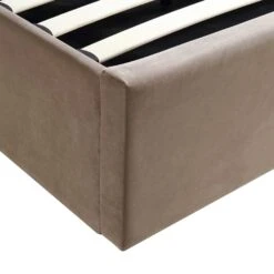 Archer Mink Velvet Ottoman Storage Bed -Best Furniture Shop JAH 09 MINKVEL detail4