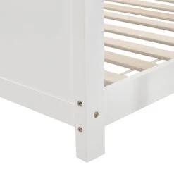 Newton White Solid Wood Kid's Treehouse Bunk Bed -Best Furniture Shop JIN 019 WHITE detail4