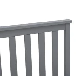 Linnelle Solid Wood Bed Frame In Grey 13 Linnelle Solid Wood Bed Frame In Grey -Best Furniture Shop JIN 02 GREY detail1