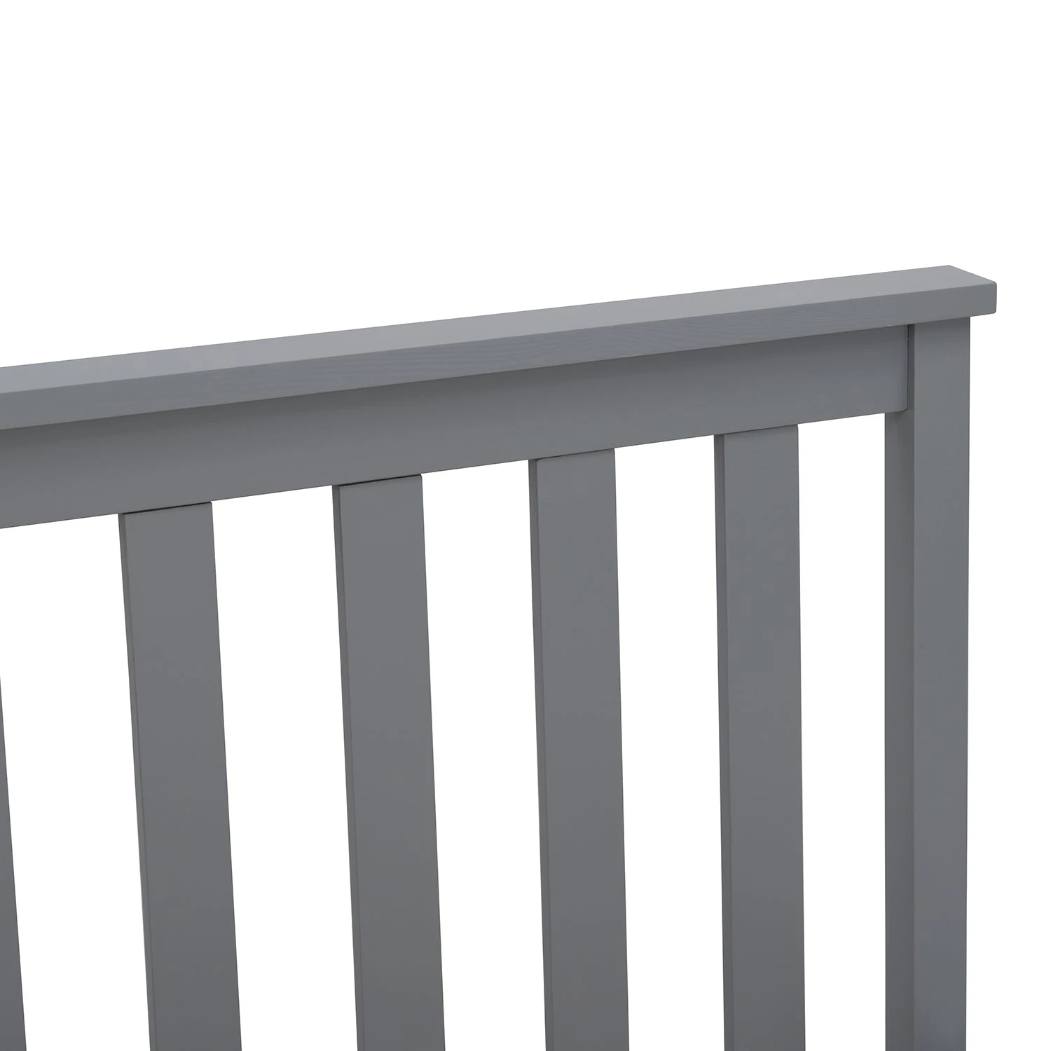 Linnelle Solid Wood Bed Frame In Grey 6 Linnelle Solid Wood Bed Frame In Grey - Image 6