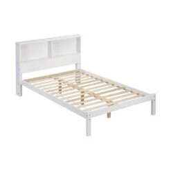 Elgin Wooden Bed Frame With Shelf Headboard 17 Elgin Wooden Bed Frame With Shelf Headboard -Best Furniture Shop JIN 04 SD 2 1abdf025 029e 4704 bebc 616249bc2358