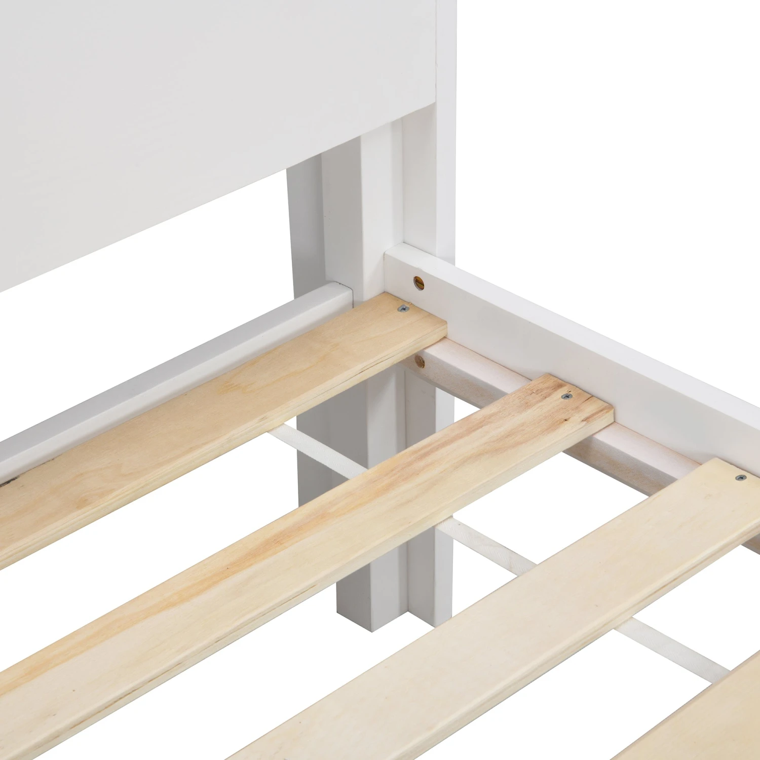 Elgin Wooden Bed Frame With Shelf Headboard 9 Elgin Wooden Bed Frame With Shelf Headboard - Image 9