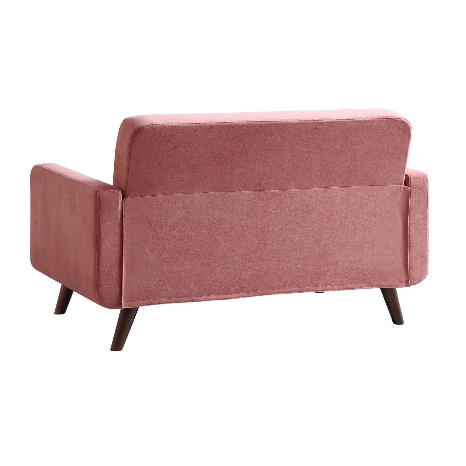 Clarence 2-Seater Sofa In Blush Pink Velvet 8 Clarence 2-Seater Sofa In Blush Pink Velvet - Image 8