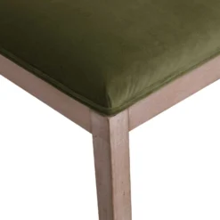 Hemingford Set Of 2 Moss Green Velvet Bobbin Spindle Dining Chair -Best Furniture Shop LW DCH 511 GREENVEL 2P detail2