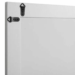 Destin Wave Mirror 100 X 60 Cm, White Matte 13 Destin Wave Mirror 100 X 60 Cm, White Matte -Best Furniture Shop MIRR 100 WHITE MATTE detail1