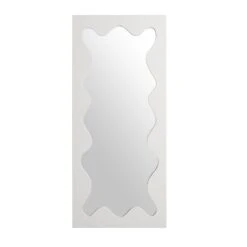 Destin Wave Mirror 160 X 70 Cm, White Matte 11 Destin Wave Mirror 160 X 70 Cm, White Matte -Best Furniture Shop MIRR 160 WHITE MATTE WB1