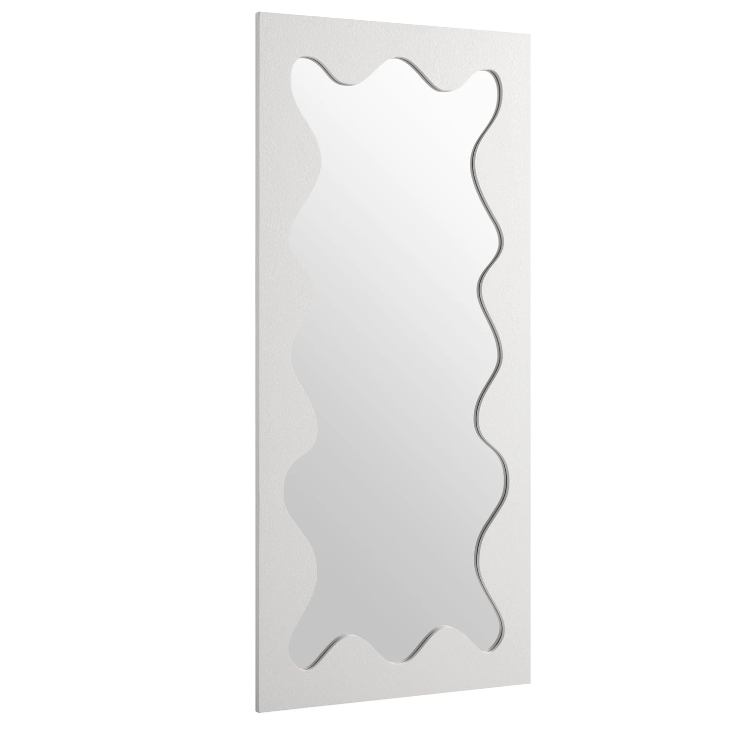 Destin Wave Mirror 160 X 70 Cm, White Matte 5 Destin Wave Mirror 160 X 70 Cm, White Matte - Image 5