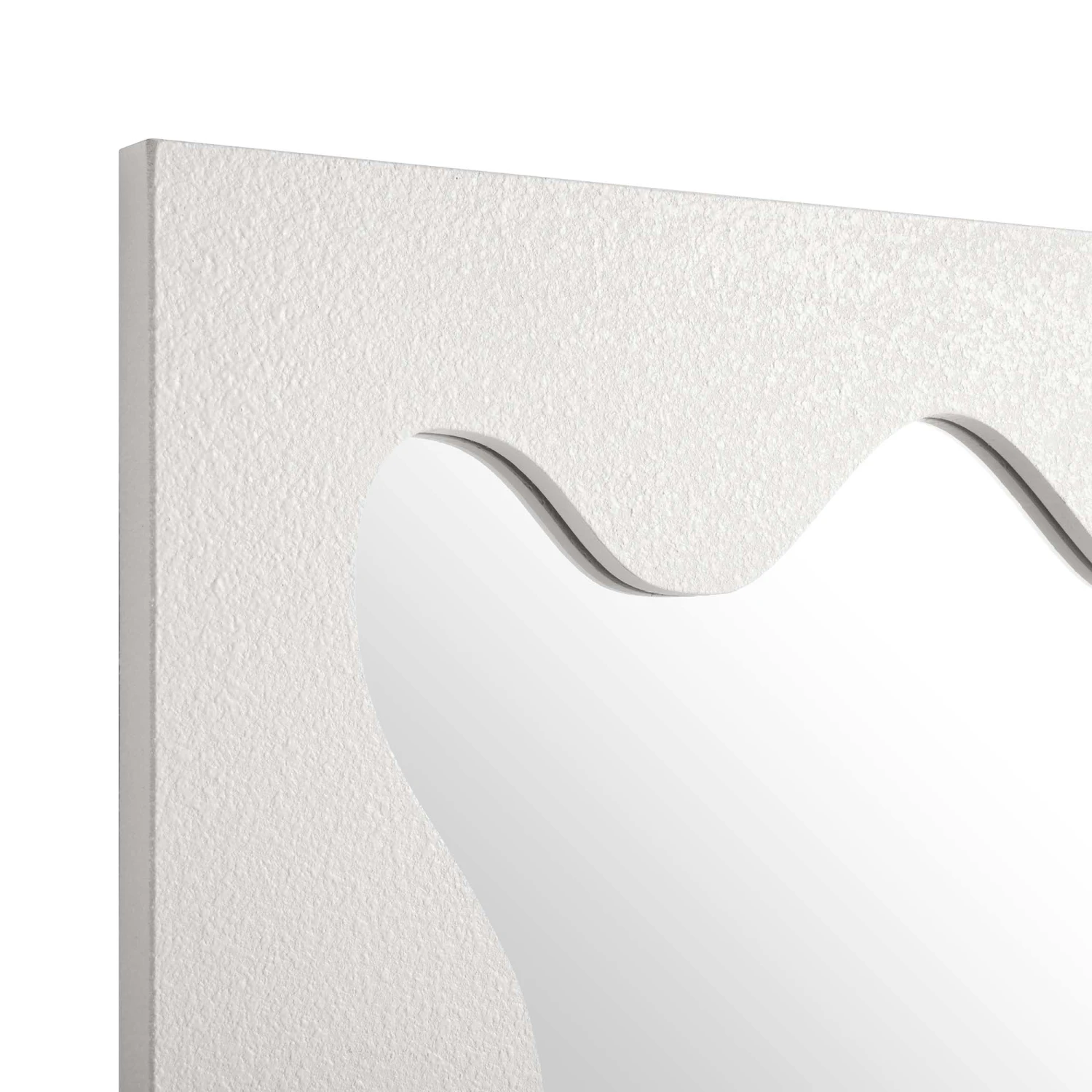 Destin Wave Mirror 160 X 70 Cm, White Matte 6 Destin Wave Mirror 160 X 70 Cm, White Matte - Image 6