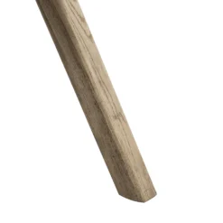 Bordon Natural Cane Rattan Folding Chair With Grey Upholstered Seat -Best Furniture Shop XN 2003B NATGREY detail3