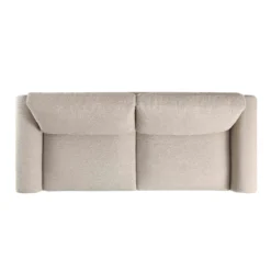 Hampstead Taupe Boucle Curved 3-Seater Sofa -Best Furniture Shop XRSF 2161 TAUPE BOUCLE 3ST WB3