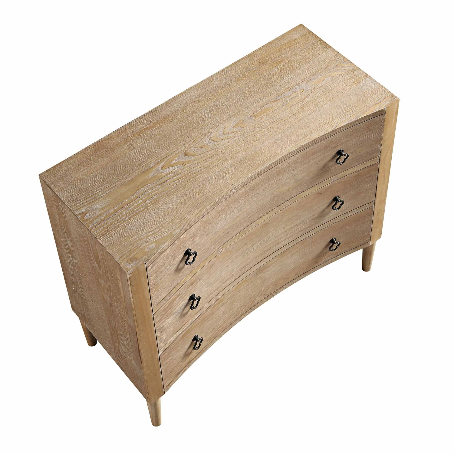 Thalia Concave Chest Of Drawers, Natural 8 Thalia Concave Chest Of Drawers, Natural - Image 8