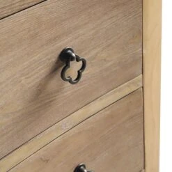 Thalia Concave Chest Of Drawers, Natural 26 Thalia Concave Chest Of Drawers, Natural -Best Furniture Shop XXCOD 023 NAT detail2