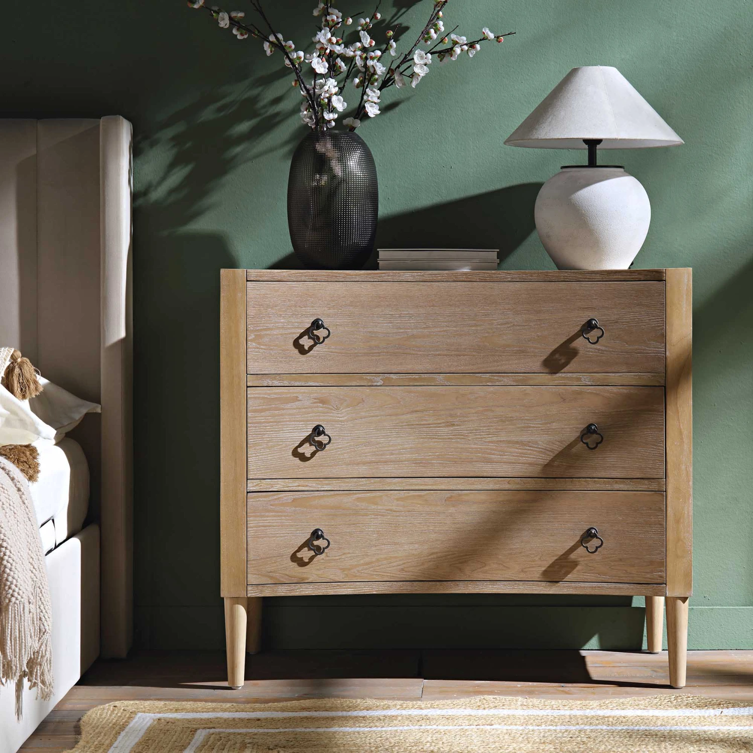 Thalia Concave Chest Of Drawers, Natural 2 Thalia Concave Chest Of Drawers, Natural - Image 2