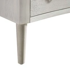 Thalia Concave Chest Of Drawers, Washed White -Best Furniture Shop XXCOD 023 WHITEWASH detail5