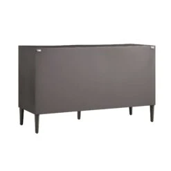 Thalia Concave Double Chest Of Drawers, Silver Oak -Best Furniture Shop XXCOD 024 SILVEROAK WB7