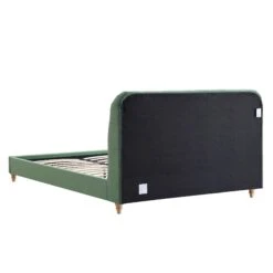 Leamington Deep-Buttoned Upholstered Bed, Meadow Green Velvet -Best Furniture Shop ZX 1063 CUCU VEL WB5