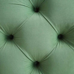 Leamington Deep-Buttoned Upholstered Bed, Meadow Green Velvet -Best Furniture Shop ZX 1063 CUCU VEL detail5