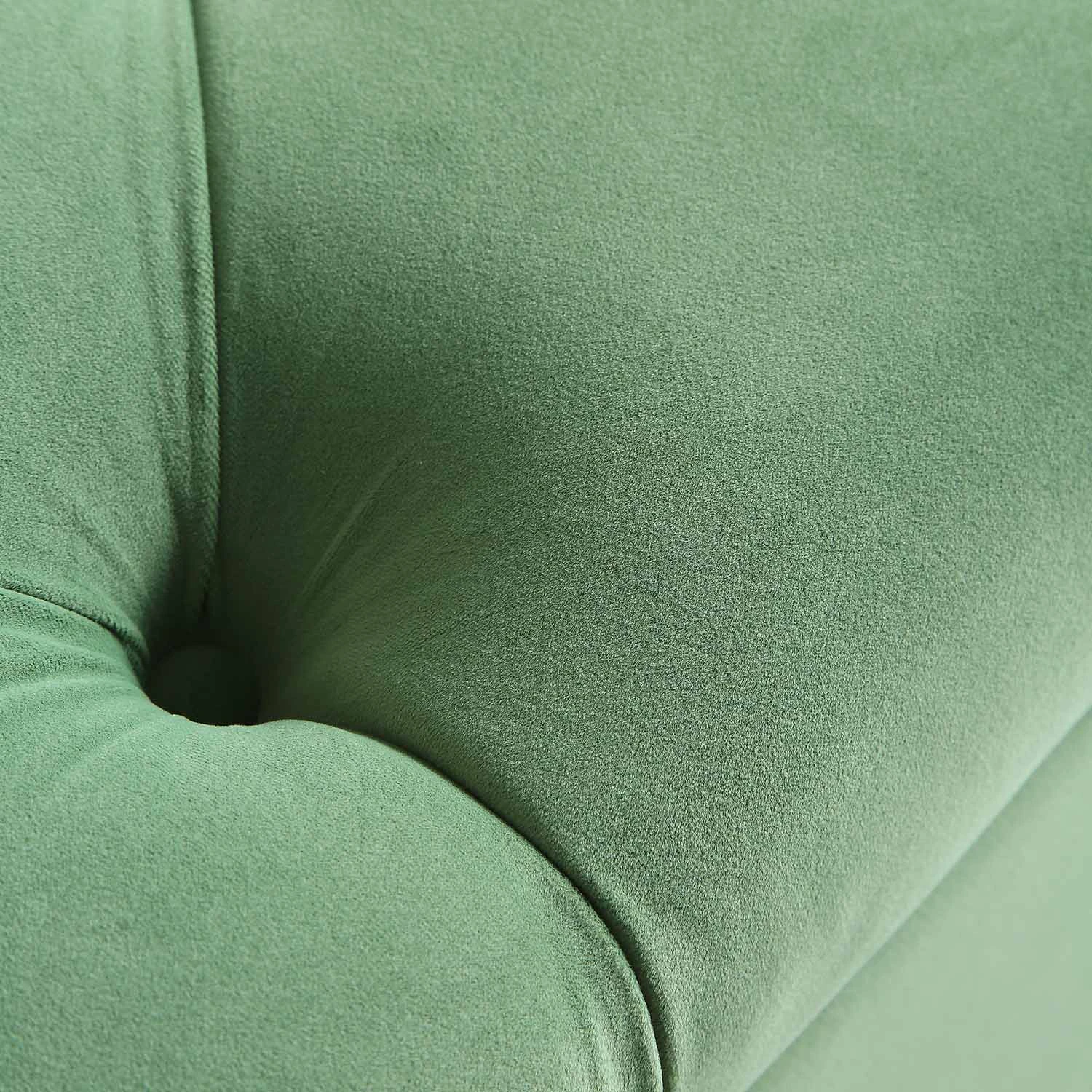 Leamington Deep-Buttoned Ottoman Storage Bench, Meadow Green Velvet 10 Leamington Deep-Buttoned Ottoman Storage Bench, Meadow Green Velvet - Image 10