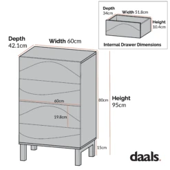 Moriko Chest Of 4 Drawers -Best Furniture Shop dimensional drawings NOV 2022 BSD 112