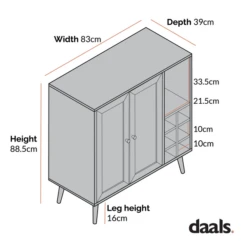 Frances Woven Rattan Drinks Cabinet, White -Best Furniture Shop dimensional drawings NOV 2022 FT CAB 02 600x 6436e0e9 fad0 42c3 8515 03b9e8fed5c3