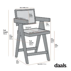 Jeanne Dark Walnut Cane Rattan Solid Beech Wood Counter Stool 15 Jeanne Dark Walnut Cane Rattan Solid Beech Wood Counter Stool -Best Furniture Shop dimensional drawings NOV 2022 XN 2211 2